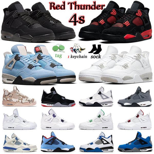 2022 red thunder men basketball shoes 4s jumpman 4 black cat university blue white oreo pure money cool grey wild things mens women trainers
2022 red thunder men basketball shoes 4s jumpman 4 black cat university blue white oreo pure money cool grey wild things mens women trainers