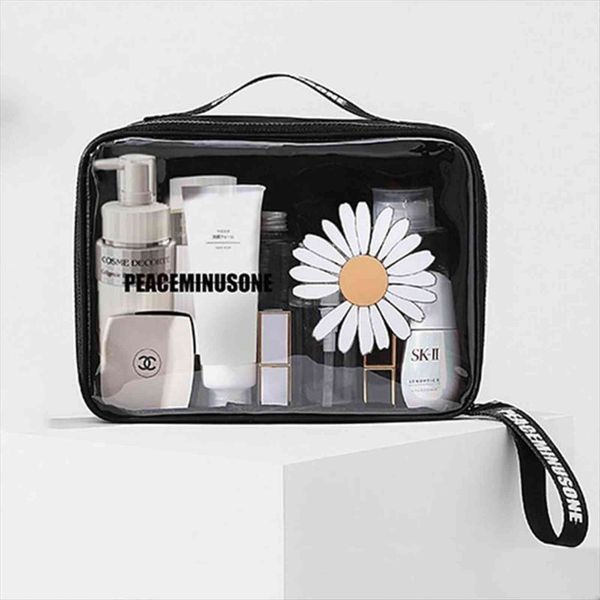 Daisy Makeup Transparent Pvc Cosmetic Bags Female Portable Waterproof Toiletry Storage Make Up Organizer
Daisy Makeup Transparent Pvc Cosmetic Bags Female Portable Waterproof Toiletry Storage Make Up Organizer