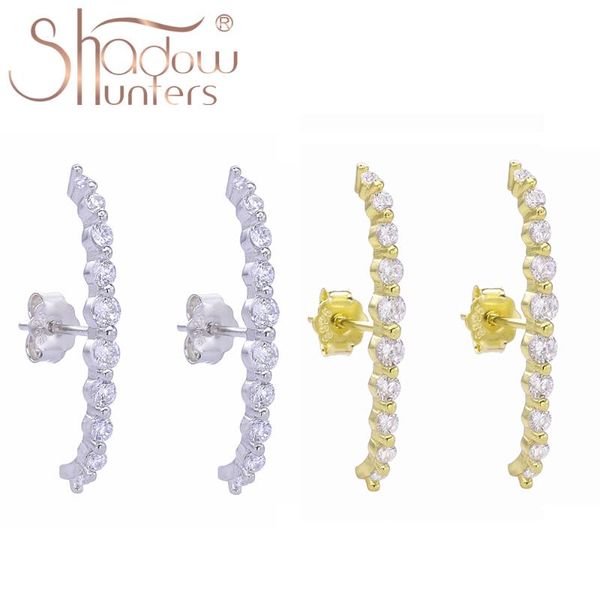 stud shadowhunters real 100% 925 sterling silver long earrings with clear cz for europe women luxury femme jewelry high quality, Golden;silver
stud shadowhunters real 100% 925 sterling silver long earrings with clear cz for europe women luxury femme jewelry high quality, Golden;silver
