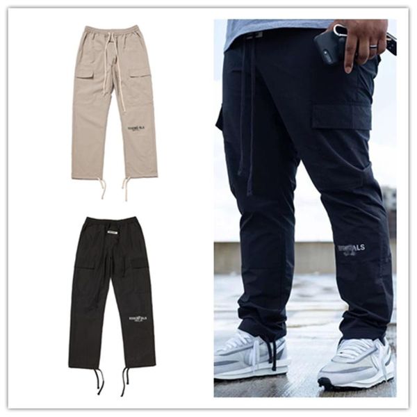 men's pants high street tide brand fashion hip hop women's solid color print multi-pocket workshop laces casual, Black
men's pants high street tide brand fashion hip hop women's solid color print multi-pocket workshop laces casual, Black