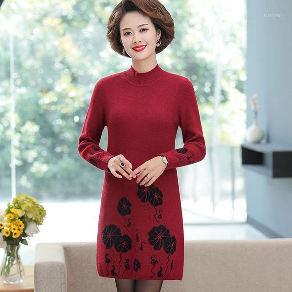 autumn winter women imitation mink velvet dresses lady wool sweater dress long sleeve mother's floral warm casual, Black;gray
autumn winter women imitation mink velvet dresses lady wool sweater dress long sleeve mother's floral warm casual, Black;gray