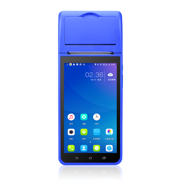 -6000 point of sales touch screen 5.5 inches with thermal receipt printer wifi bluetooth rechargeable battery
-6000 point of sales touch screen 5.5 inches with thermal receipt printer wifi bluetooth rechargeable battery