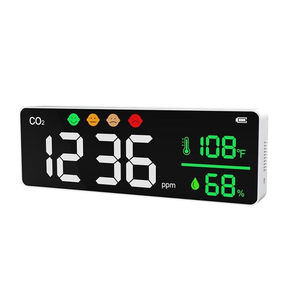 gas analyzers co2 meter indoor air quality monitor alarm lcd digital carbon dioxide temperature humidity detector ndir sensor analyzer
gas analyzers co2 meter indoor air quality monitor alarm lcd digital carbon dioxide temperature humidity detector ndir sensor analyzer
