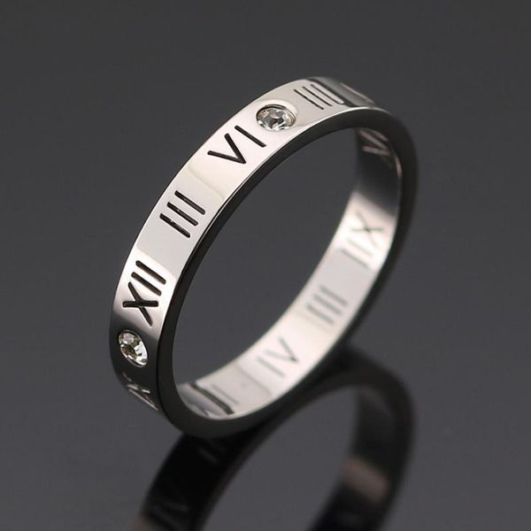 wedding rings zircon ring women fashion couples roman numerals stainless steel simple rose gold men gifts for accessories, Slivery;golden
wedding rings zircon ring women fashion couples roman numerals stainless steel simple rose gold men gifts for accessories, Slivery;golden