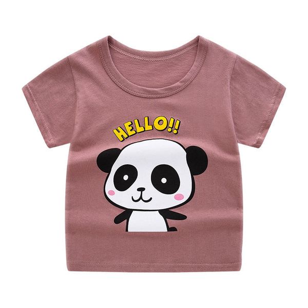 printing cotton children's short sleeve round neck girls' t-shirt boys' bottom spring and summer, Black;white
printing cotton children's short sleeve round neck girls' t-shirt boys' bottom spring and summer, Black;white