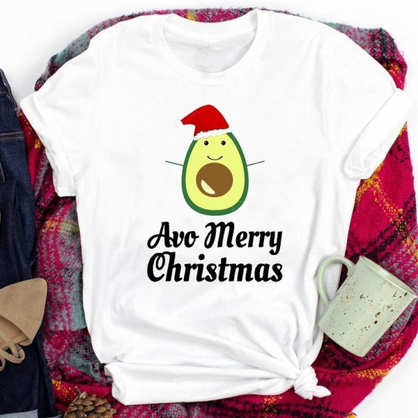 women lady avocado funny fruit cute cartoon holiday happy christmas print tshirt clothes graphic female t tee t-shirt, White
women lady avocado funny fruit cute cartoon holiday happy christmas print tshirt clothes graphic female t tee t-shirt, White