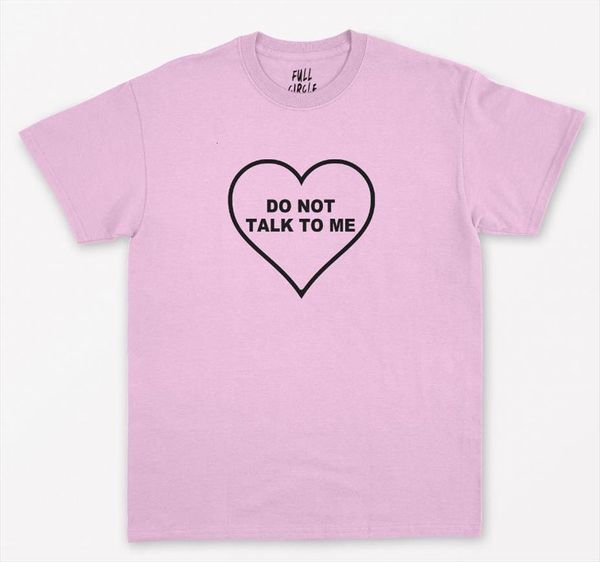 do not talk to me women t shirt heart print cotton casual funny for lady yong girl tee hipster, White
do not talk to me women t shirt heart print cotton casual funny for lady yong girl tee hipster, White