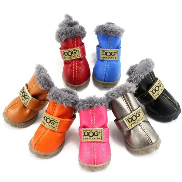 dog apparel winter pet shoes warm snow boots waterproof fur 4pcs/set small dogs cotton non slip
dog apparel winter pet shoes warm snow boots waterproof fur 4pcs/set small dogs cotton non slip