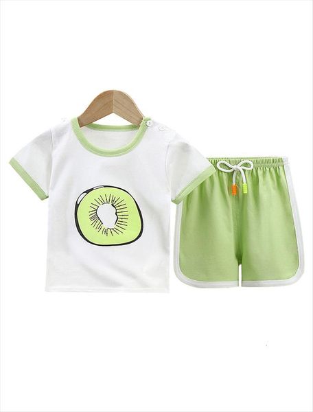kids short sleeves set pure cotton t shirt and shorts clothing for girls fruit printing summer little girl clothes, White
kids short sleeves set pure cotton t shirt and shorts clothing for girls fruit printing summer little girl clothes, White
