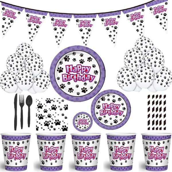 disposable dinnerware dog theme party decoration tableware set cup plates kids birthday decorations supply baby shower
disposable dinnerware dog theme party decoration tableware set cup plates kids birthday decorations supply baby shower