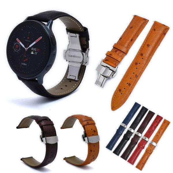 watch bands genuine leather watchband 18mm 20mm 22mm ostrich strap band women men wrist bracelet with pins, Black;brown
watch bands genuine leather watchband 18mm 20mm 22mm ostrich strap band women men wrist bracelet with pins, Black;brown