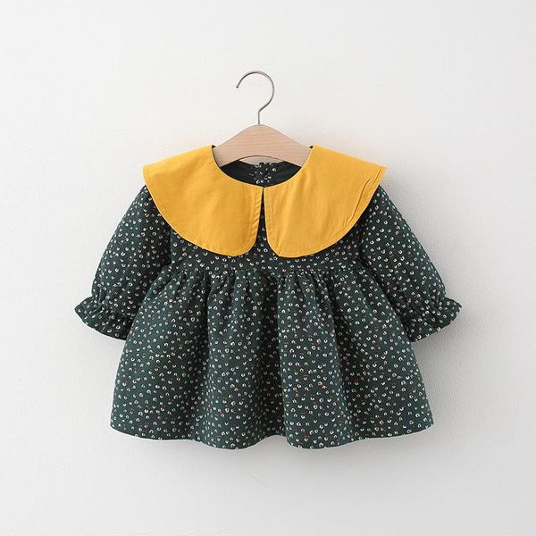 girl's dresses baby clothes girl cute korean japan spring autumn floral costume girls clothing straight lapel long sleeve dress, Red;yellow
girl's dresses baby clothes girl cute korean japan spring autumn floral costume girls clothing straight lapel long sleeve dress, Red;yellow