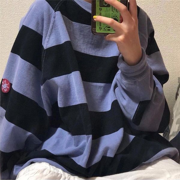 2021 new fw c.e cavempt stripe overdye crewneck mens woman sweatshirts cav empt hoodie 3p82, Black
2021 new fw c.e cavempt stripe overdye crewneck mens woman sweatshirts cav empt hoodie 3p82, Black