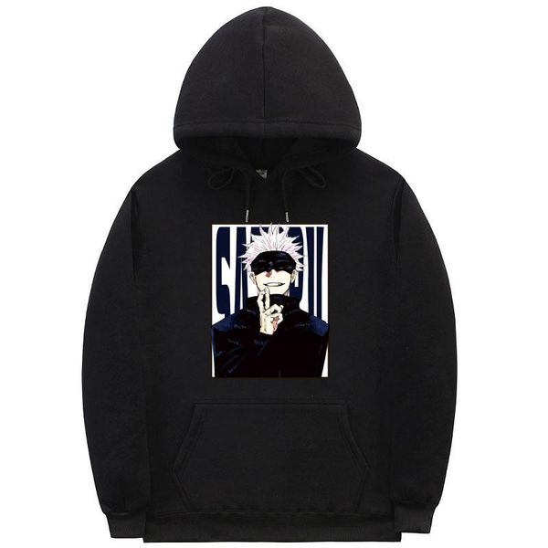 men's hoodies & sweatshirts 2021gojo satoru anime hoodie jujutsu kaisen sweatshirt men/women fashion harajuku print gojo pullover hoode, Black
men's hoodies & sweatshirts 2021gojo satoru anime hoodie jujutsu kaisen sweatshirt men/women fashion harajuku print gojo pullover hoode, Black