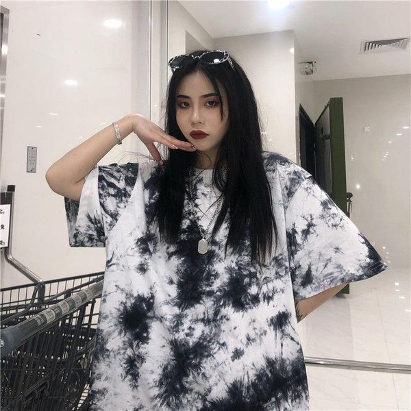 nicemix harajuku tie dye t shirt women print female tees o-neck hiphop streetwear short sleeve fitness tshirts dropshipping, White
nicemix harajuku tie dye t shirt women print female tees o-neck hiphop streetwear short sleeve fitness tshirts dropshipping, White
