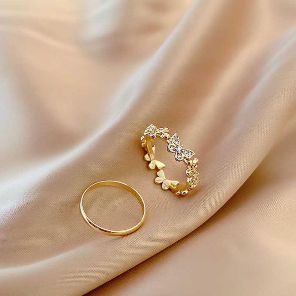 wedding rings jewellery micro inlaid butterfly female cool circle tide jewelry ring party trendy statement for women girls, Slivery;golden
wedding rings jewellery micro inlaid butterfly female cool circle tide jewelry ring party trendy statement for women girls, Slivery;golden