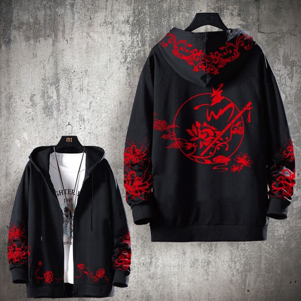 anime costumes mo dao zu shi cosplay costumes the untamed wei wuxian cosplay lan wangji hooded white men hoodies sweatshirts women men coat, Black
anime costumes mo dao zu shi cosplay costumes the untamed wei wuxian cosplay lan wangji hooded white men hoodies sweatshirts women men coat, Black