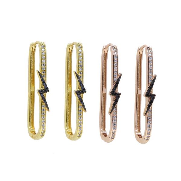 hoop & huggie micro pave white black cz rose gold colors multi piercing bolt flash summer earring, Golden;silver
hoop & huggie micro pave white black cz rose gold colors multi piercing bolt flash summer earring, Golden;silver