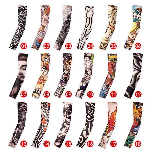 elbow & knee pads 5pcs cycling sport 3d tattoo armwarmers uv block cool arm sleeves cover sun protection skull bike bicycle warmer, Black;gray
elbow & knee pads 5pcs cycling sport 3d tattoo armwarmers uv block cool arm sleeves cover sun protection skull bike bicycle warmer, Black;gray
