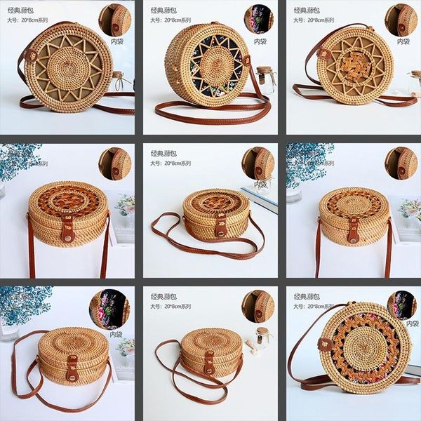 evening bags square round mulit style straw bag handbags women summer rattan handmade woman's beach circle bohemia handbag fashion
evening bags square round mulit style straw bag handbags women summer rattan handmade woman's beach circle bohemia handbag fashion