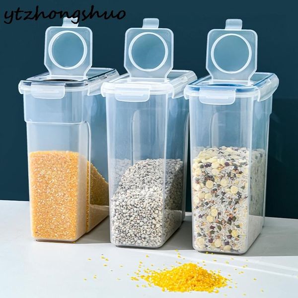 storage bottles & jars 1pc 4000ml practical pp transparent grain sealed tank can kitchen cereal dispenser dry container with lid
storage bottles & jars 1pc 4000ml practical pp transparent grain sealed tank can kitchen cereal dispenser dry container with lid