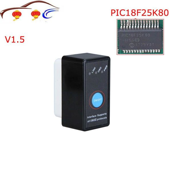 code readers & scan tools mini obd2 elm327 switch on/off with pic18f25k80 chip hardware v1.5 elm 327 bluetooth android windows diagnostic to
code readers & scan tools mini obd2 elm327 switch on/off with pic18f25k80 chip hardware v1.5 elm 327 bluetooth android windows diagnostic to