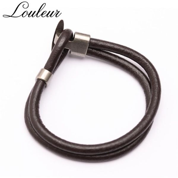 link, chain louleur casual vintage punk brown black handmade round rope men leather bracelets for women homme jewelry accessories
link, chain louleur casual vintage punk brown black handmade round rope men leather bracelets for women homme jewelry accessories
