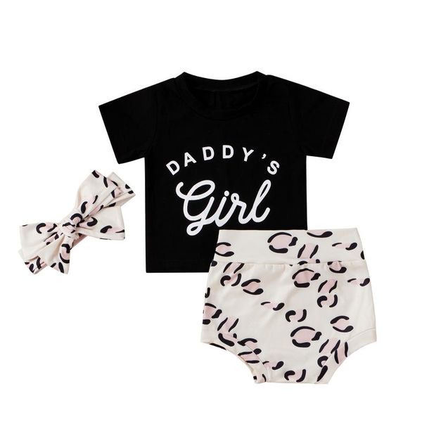 clothing sets 2021 0-24m born baby girls outfit set daddy girl letter print short sleeve t-shirt+leopard shorts+headband, White
clothing sets 2021 0-24m born baby girls outfit set daddy girl letter print short sleeve t-shirt+leopard shorts+headband, White