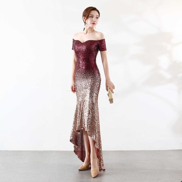 party dresses women slash her neck off shoulder dressed elegant maxi in gradually sparkling siren sequins party dresses lhdo, White;black
party dresses women slash her neck off shoulder dressed elegant maxi in gradually sparkling siren sequins party dresses lhdo, White;black