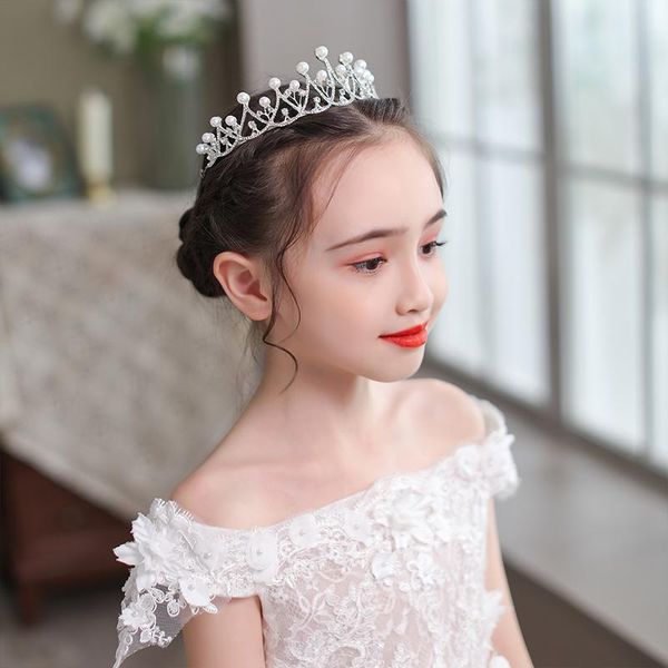 hair clips & barrettes crown tiaras children korean accessories princess cute little girl birthday girls tiara catwalk show band, Golden;silver 
hair clips & barrettes crown tiaras children korean accessories princess cute little girl birthday girls tiara catwalk show band, Golden;silver