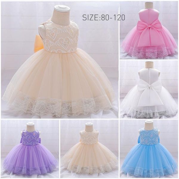 girl's dresses 2021 white pink infant child dress 1st birthday for baby girl clothes big bow princess baptism party flower, Red;yellow
girl's dresses 2021 white pink infant child dress 1st birthday for baby girl clothes big bow princess baptism party flower, Red;yellow