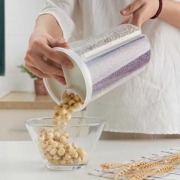 storage bottles & jars japanese style grains sealed containers plastic moisture-proof box
storage bottles & jars japanese style grains sealed containers plastic moisture-proof box