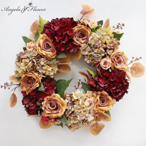 decorative flowers & wreaths retro large hydrangea mix rose plants wreath artificial flower garland door wall hanging pendant wedding party
decorative flowers & wreaths retro large hydrangea mix rose plants wreath artificial flower garland door wall hanging pendant wedding party