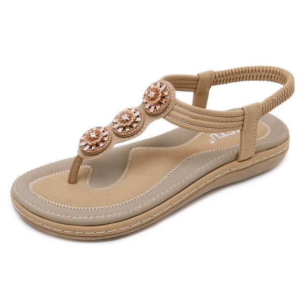 sandals big size crystal women shoes khaki rome summer flats sandalias casual plus 35-45, Black
sandals big size crystal women shoes khaki rome summer flats sandalias casual plus 35-45, Black