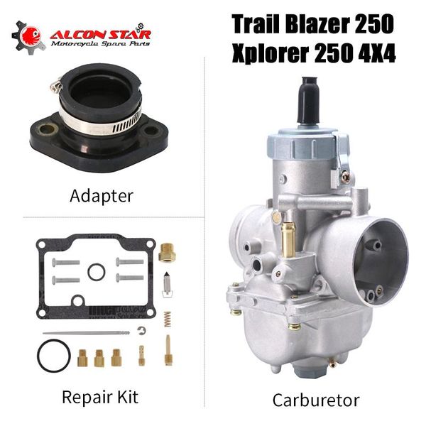alconstar- 4 stroke motorcycle carburetor carb+repair kit,adapter for polaris xplorer 250 2000-2002 trail blazer 250 1990-2006
alconstar- 4 stroke motorcycle carburetor carb+repair kit,adapter for polaris xplorer 250 2000-2002 trail blazer 250 1990-2006