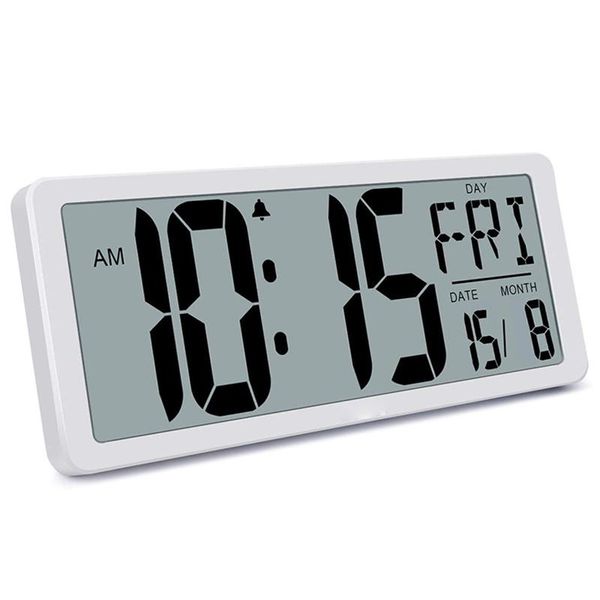 large digital wall clock, electronic alarm clocks for bedroom home decor, count up & down timer, 14.17 inch large lcd screen wit
large digital wall clock, electronic alarm clocks for bedroom home decor, count up & down timer, 14.17 inch large lcd screen wit