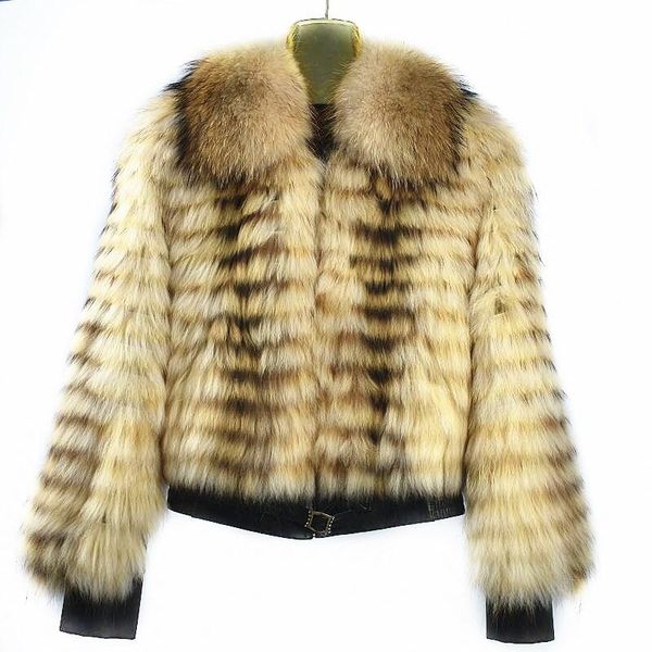 women's fur & faux 2021female short coat natural raccoon jacket real clothes cotton lining to keep warm fashion european a, Black
women's fur & faux 2021female short coat natural raccoon jacket real clothes cotton lining to keep warm fashion european a, Black