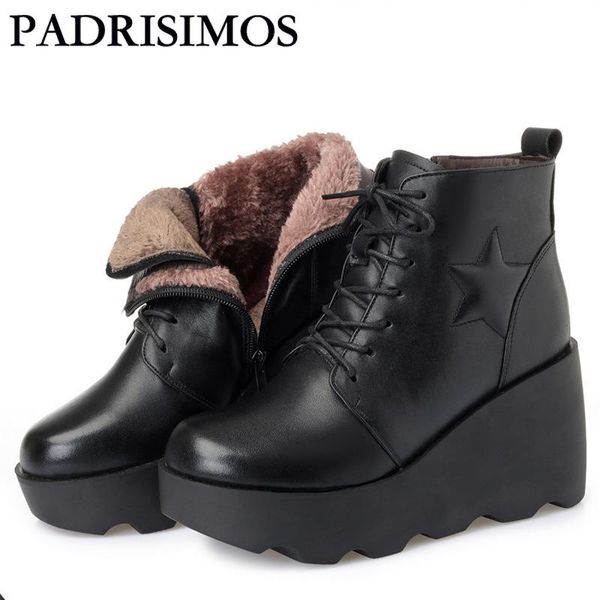 boots padrisimos real leather children's winter plush high slope heel shoes, short cotton zlt-zwc-7076, Black
boots padrisimos real leather children's winter plush high slope heel shoes, short cotton zlt-zwc-7076, Black
