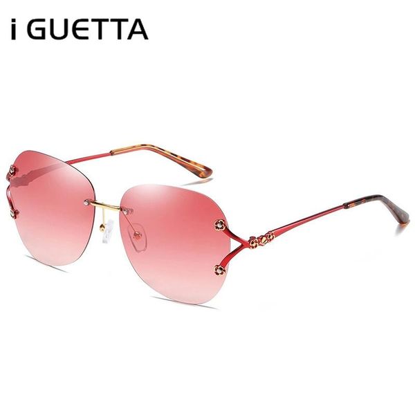 iguetta polarized sunglasses women driving titanium fashion female polarized sunglass women square rimless glasses uv400 iyjb619, White;black
iguetta polarized sunglasses women driving titanium fashion female polarized sunglass women square rimless glasses uv400 iyjb619, White;black