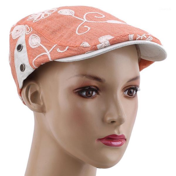 cap lady's spring summer flower berets casual shopping hat fashion cotton print beret decoration hats caps women, Blue;gray
cap lady's spring summer flower berets casual shopping hat fashion cotton print beret decoration hats caps women, Blue;gray
