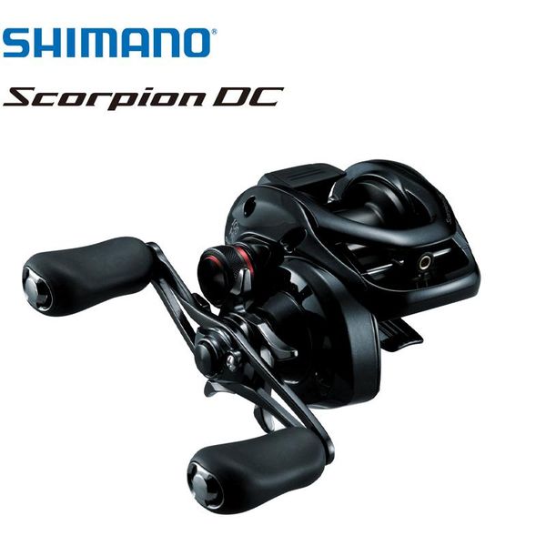 shimano - dc 100 / 101 / 100hg 101hg 7 + 1 bb 6.3 7.2: 1 scorpion dc fishing reel, i-dc5, right left handle
shimano - dc 100 / 101 / 100hg 101hg 7 + 1 bb 6.3 7.2: 1 scorpion dc fishing reel, i-dc5, right left handle