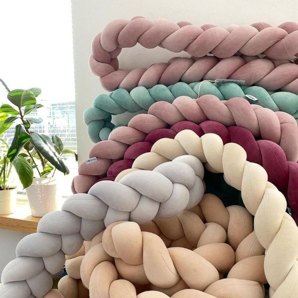 2m/3m baby braid knot bed bumper in the crib baby cot bumper cunas para el newborn room decoration
2m/3m baby braid knot bed bumper in the crib baby cot bumper cunas para el newborn room decoration