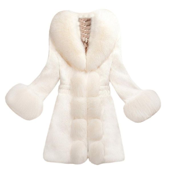 women's fur & faux tide autumn winter women coat elegant slim collar warm female plus size woman, Black
women's fur & faux tide autumn winter women coat elegant slim collar warm female plus size woman, Black