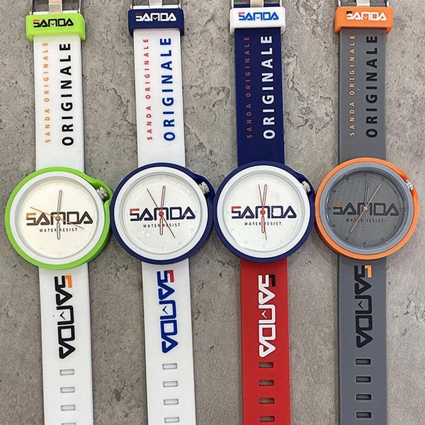wristwatches sanda fashion men watch military silicone strap japanese quartz movement simple sport clock relogio masculine, Slivery;brown
wristwatches sanda fashion men watch military silicone strap japanese quartz movement simple sport clock relogio masculine, Slivery;brown