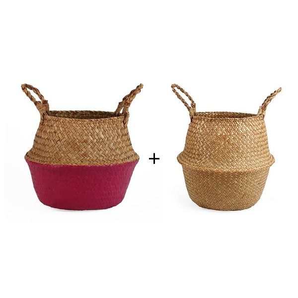 storage baskets wicker basket set decorative rattan seagrass belly straw garden flower pot planter osier paniers cestas mimbre 15 colors
storage baskets wicker basket set decorative rattan seagrass belly straw garden flower pot planter osier paniers cestas mimbre 15 colors