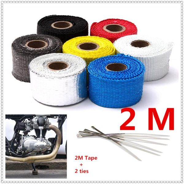 motorcycle exhaust system 2m heat wrap cover tape insulation for triumrh street triple 675 r rx lt bonneville se t100 black t120
motorcycle exhaust system 2m heat wrap cover tape insulation for triumrh street triple 675 r rx lt bonneville se t100 black t120
