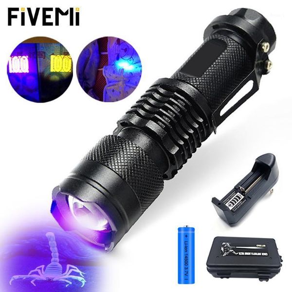 flashlights torches uv ultra violet light with zoom mini 395/365nm black pet urine stains detector scorpion use /14500 battery1
flashlights torches uv ultra violet light with zoom mini 395/365nm black pet urine stains detector scorpion use /14500 battery1