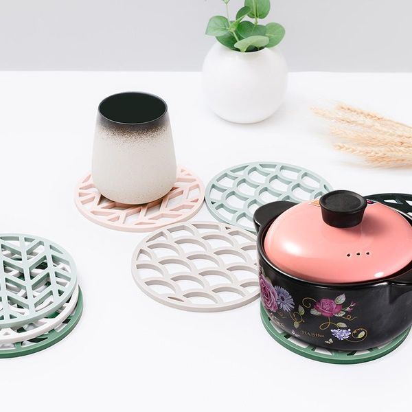 mats & pads silicone heat-insulating placemats hollow drip-proof dish coasters pot for table dining decor
mats & pads silicone heat-insulating placemats hollow drip-proof dish coasters pot for table dining decor