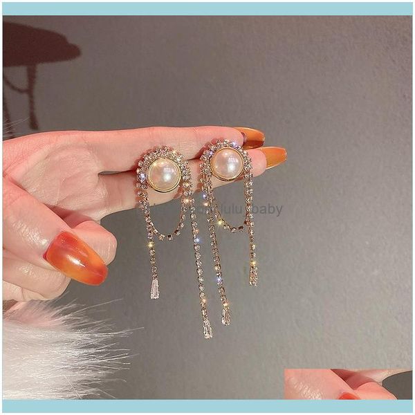 dangle jewelrydangle & chandelier korean style exquisite minimalist rhinestone tassel elegant pearl earrings for women temperament earring w, Silver
dangle jewelrydangle & chandelier korean style exquisite minimalist rhinestone tassel elegant pearl earrings for women temperament earring w, Silver