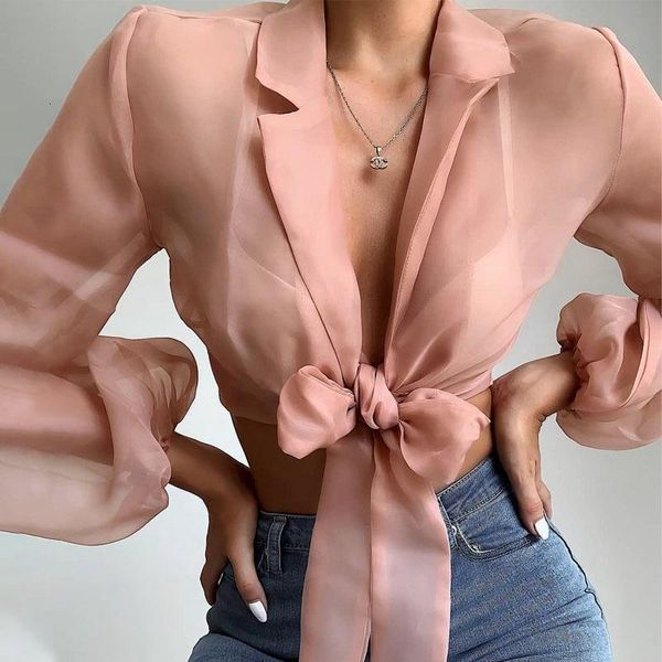 elegant women see through deep v neck shirt mesh front bow knot tied long puff sleeve ruched blouse, White
elegant women see through deep v neck shirt mesh front bow knot tied long puff sleeve ruched blouse, White